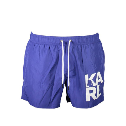 Karl Lagerfeld Blue Polyester Swimwear – S par Karl Lagerfeld | Disponible sur Sandy Store ByNet