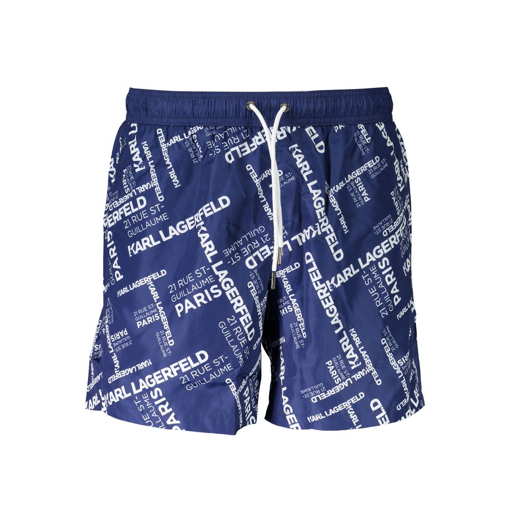 Karl Lagerfeld Blue Polyester Swimwear – S par Karl Lagerfeld | Disponible sur Sandy Store ByNet