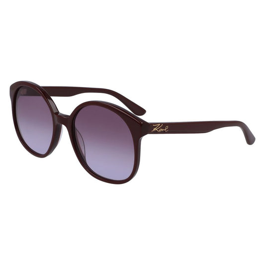 Karl Lagerfeld Bordeaux Acetate Sunglasses - Sandy Store ByNet
