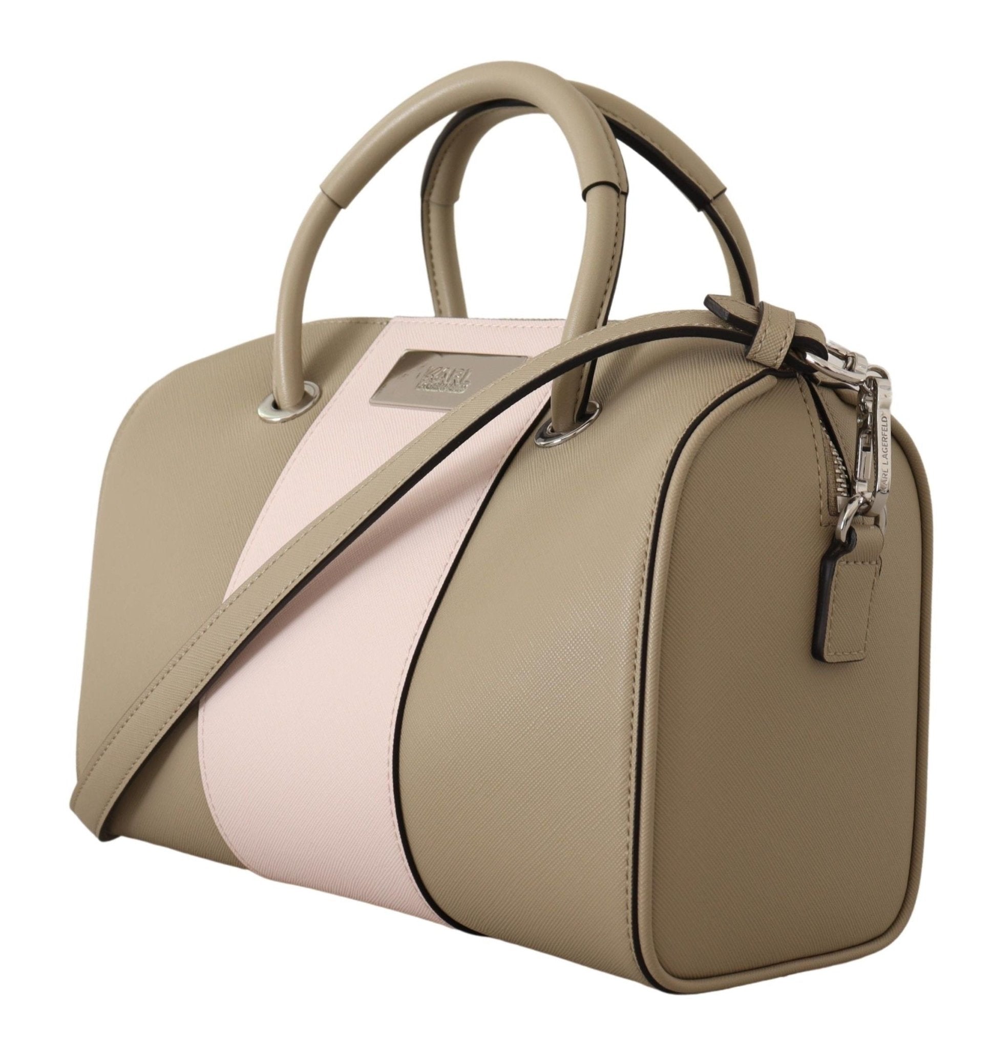 Karl Lagerfeld Elegant Green Shoulder Handbag - Sandy Store ByNet