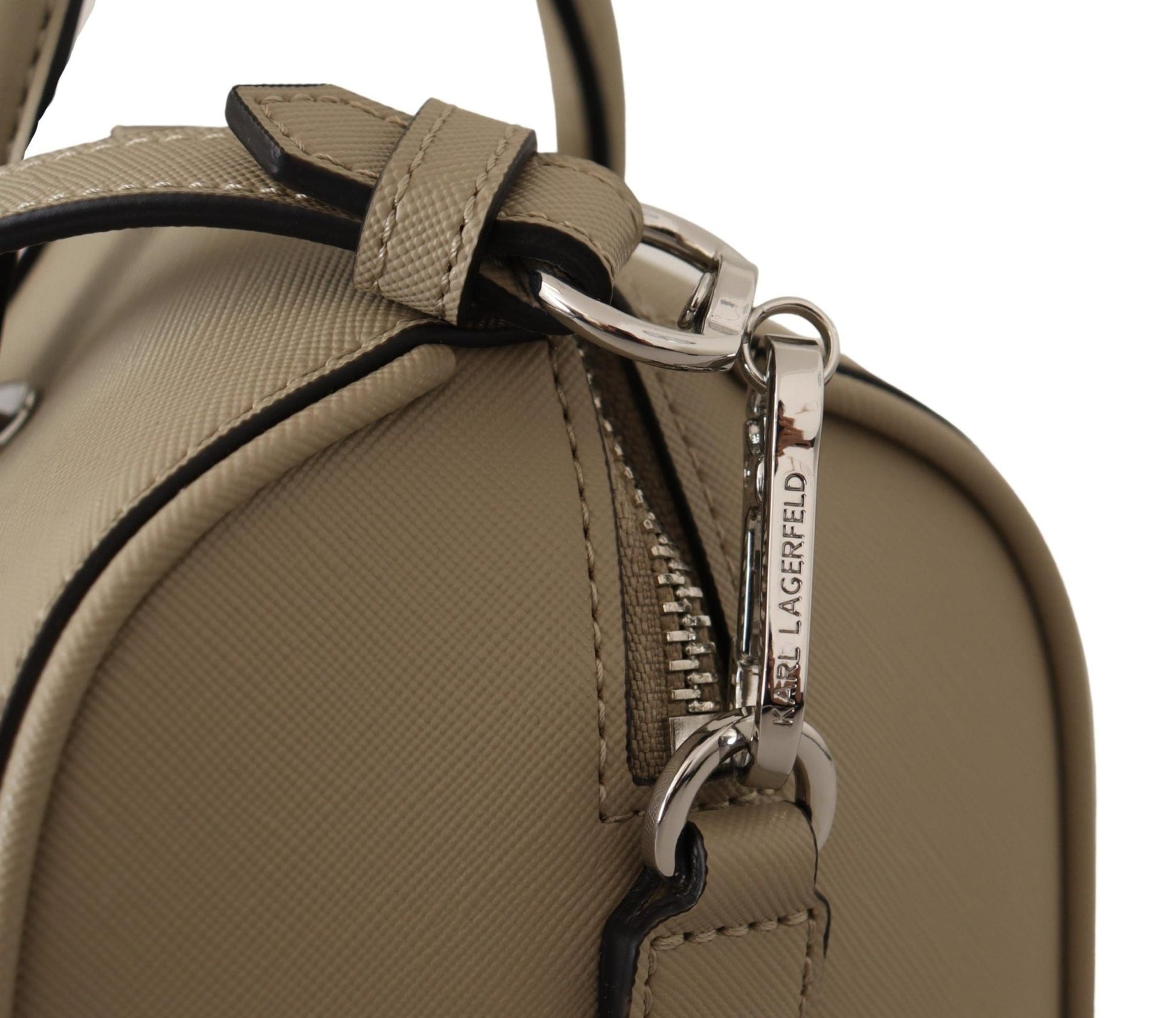 Karl Lagerfeld Elegant Green Shoulder Handbag - Sandy Store ByNet