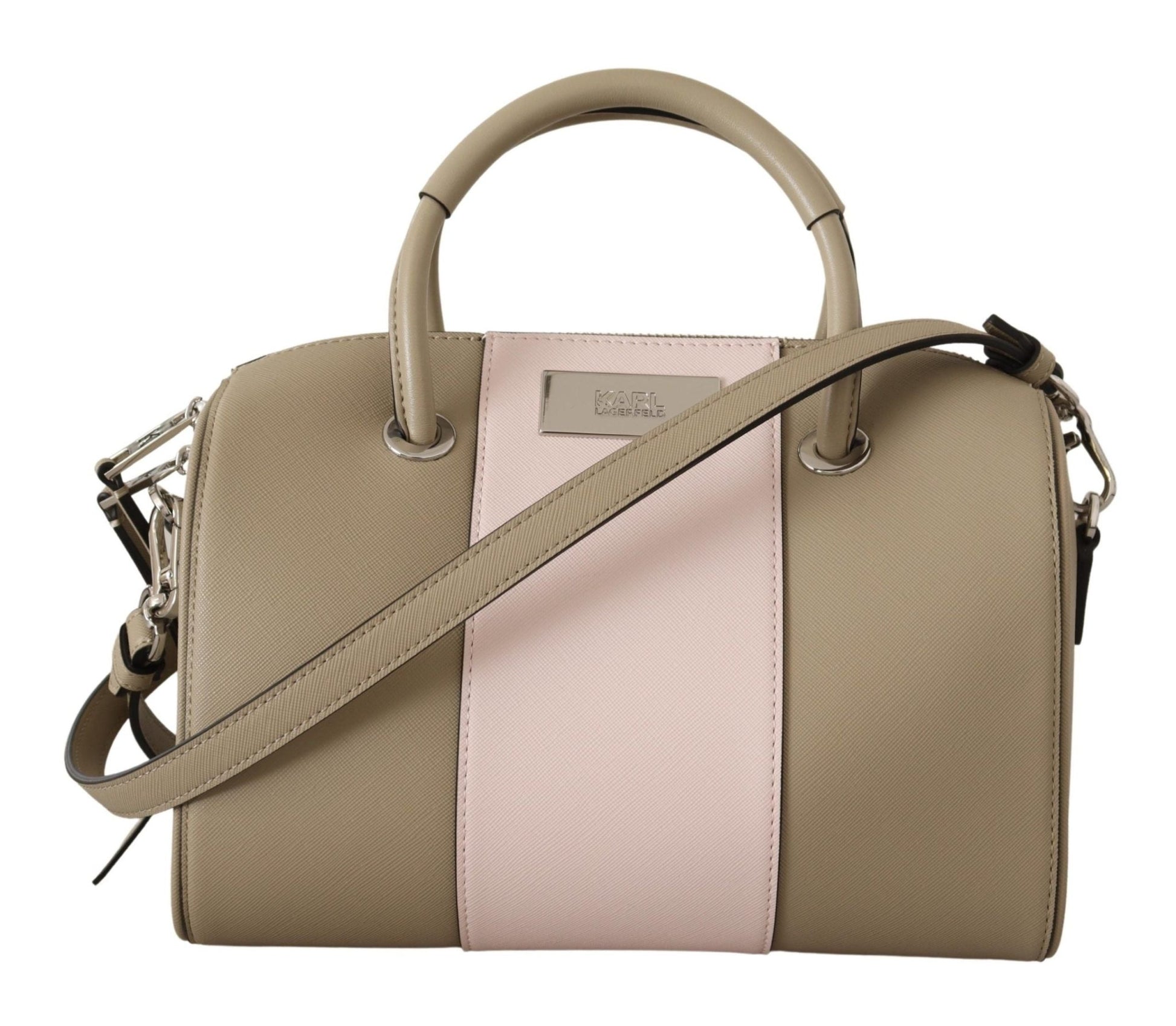 Karl Lagerfeld Elegant Green Shoulder Handbag - Sandy Store ByNet