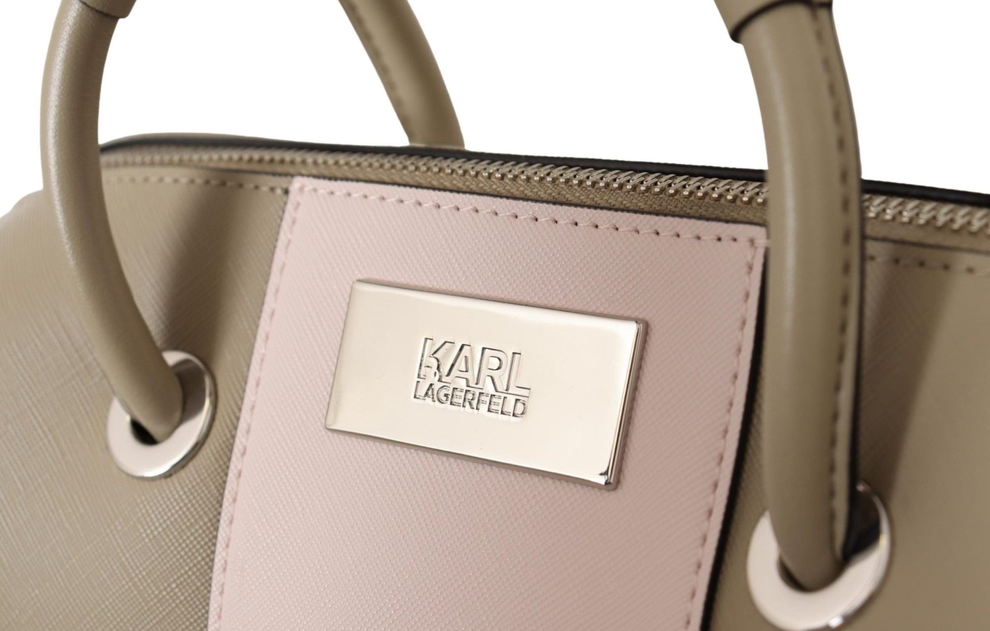 Karl Lagerfeld Elegant Green Shoulder Handbag - Sandy Store ByNet