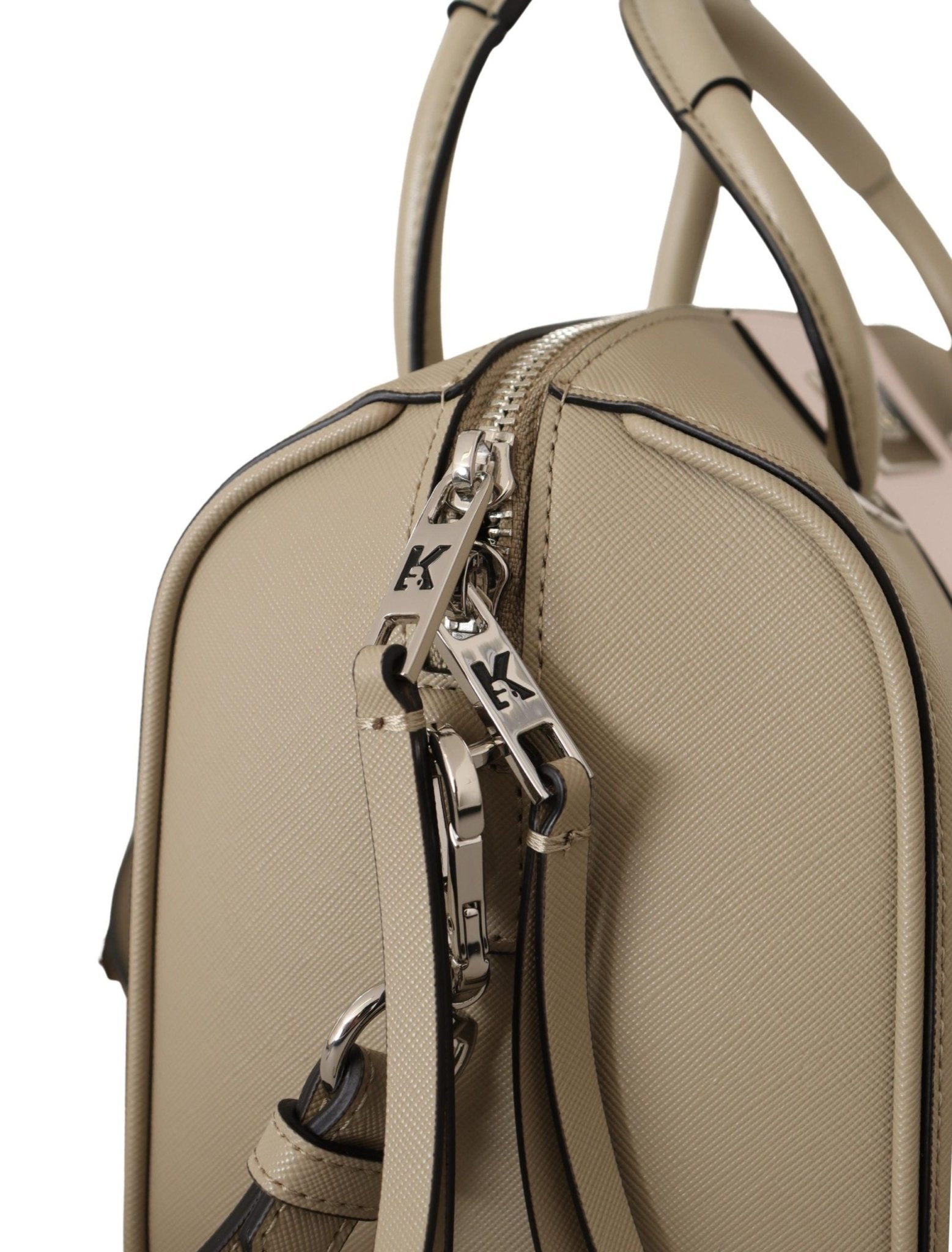 Karl Lagerfeld Elegant Green Shoulder Handbag - Sandy Store ByNet