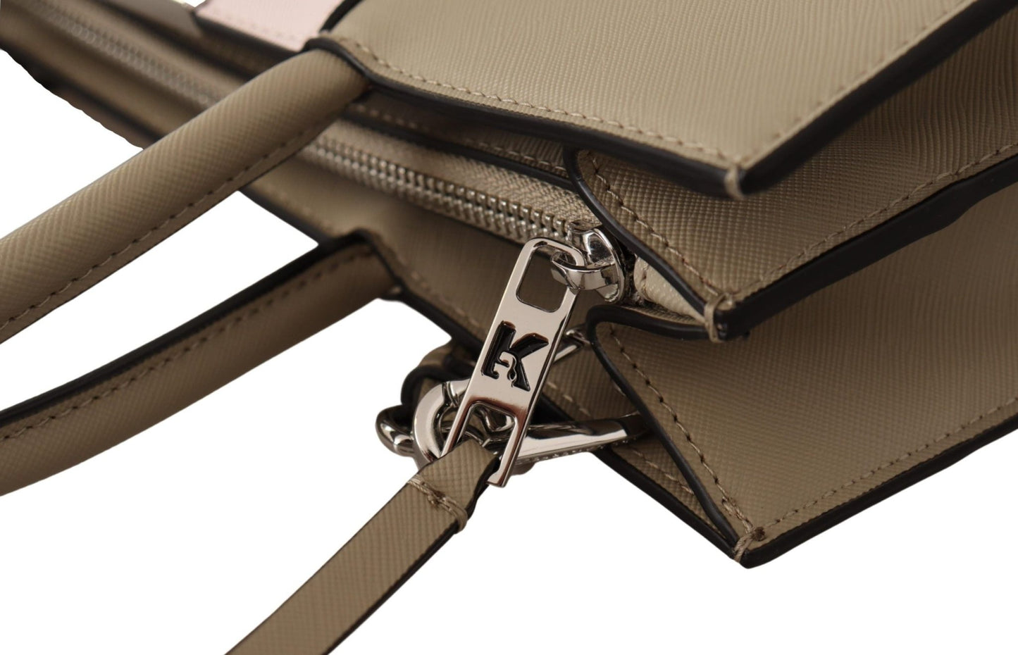 Karl Lagerfeld Elegant Sage Green Tote Shoulder Bag - Sandy Store ByNet