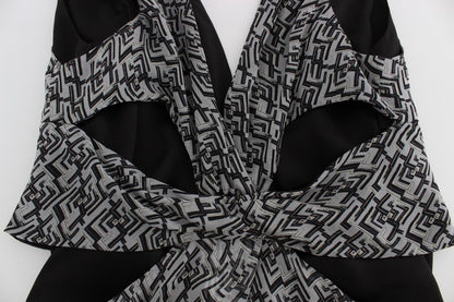 Karl Lagerfeld Elegant Silk Blouse with Logo Detailing - Sandy Store ByNet