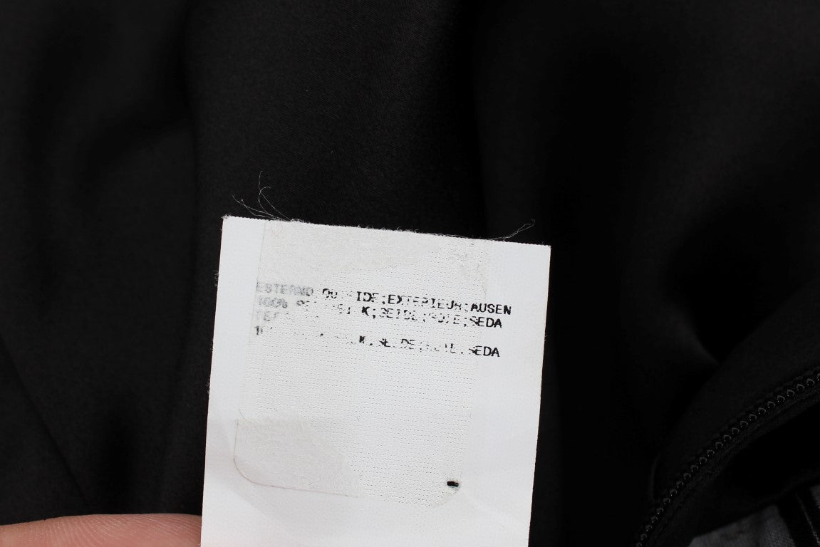 Karl Lagerfeld Elegant Silk Blouse with Logo Detailing - Sandy Store ByNet