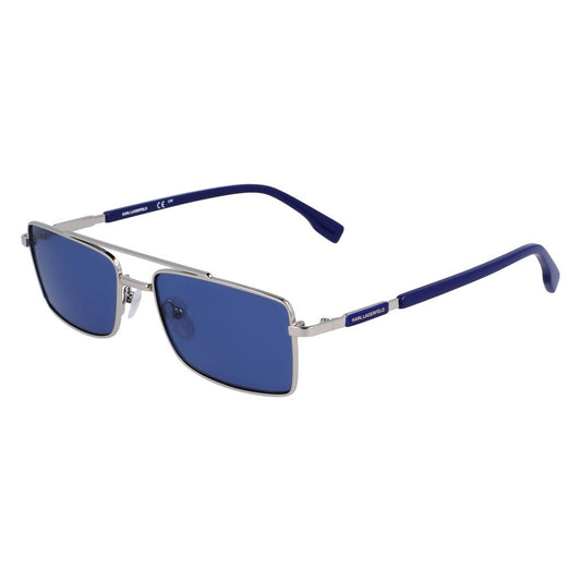 Karl Lagerfeld Gray Metal Sunglasses – par Karl Lagerfeld | Disponible sur Sandy Store ByNet