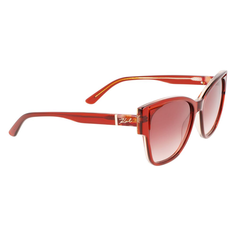 Karl Lagerfeld Orange Acetate Sunglasses - Sandy Store ByNet