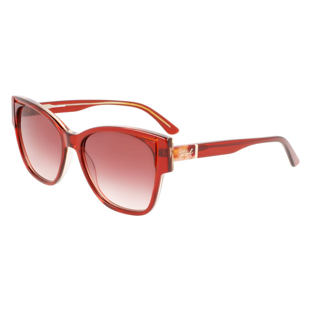 Karl Lagerfeld Orange Acetate Sunglasses - Sandy Store ByNet