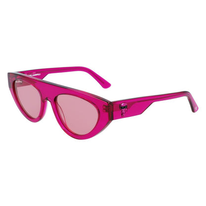 Karl Lagerfeld Pink Acetate Sunglasses - Sandy Store ByNet