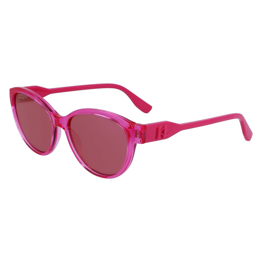 Karl Lagerfeld Purple Injected Sunglasses - Sandy Store ByNet