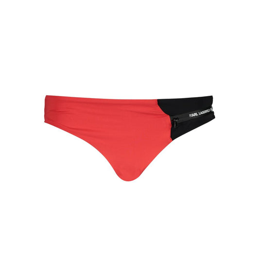 Karl Lagerfeld Red Elastane Swimwear – XS par Karl Lagerfeld | Disponible sur Sandy Store ByNet