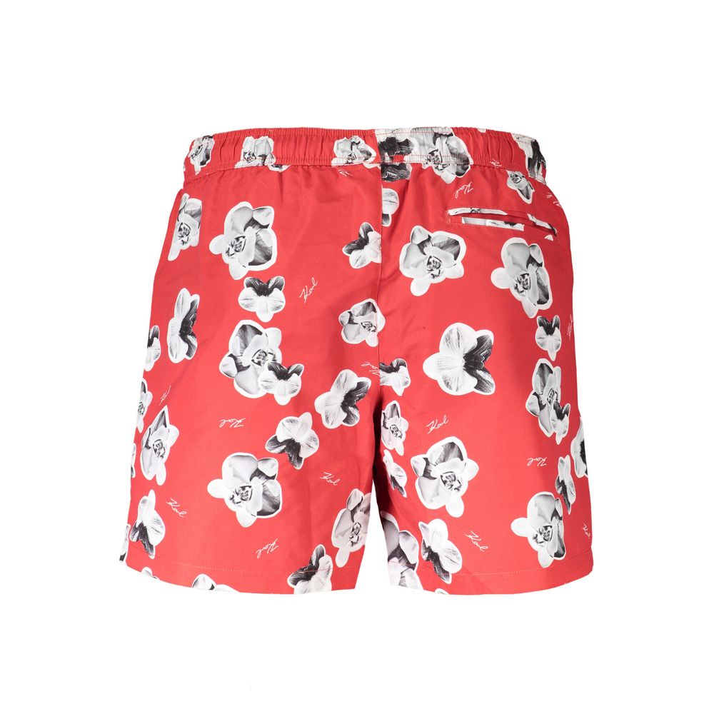 Karl Lagerfeld Red Polyester Swimwear – S par Karl Lagerfeld | Disponible sur Sandy Store ByNet