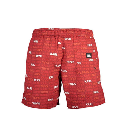 Karl Lagerfeld Red Polyester Swimwear – S par Karl Lagerfeld | Disponible sur Sandy Store ByNet