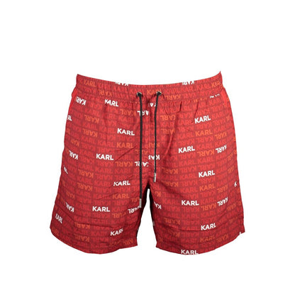 Karl Lagerfeld Red Polyester Swimwear – S par Karl Lagerfeld | Disponible sur Sandy Store ByNet