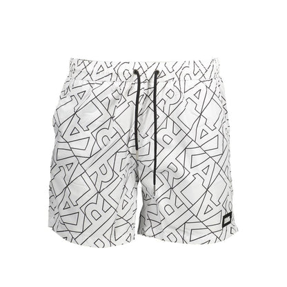 Karl Lagerfeld White Polyester Swimwear – S par Karl Lagerfeld | Disponible sur Sandy Store ByNet