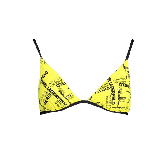 Karl Lagerfeld Yellow Elastane Swimwear – XS par Karl Lagerfeld | Disponible sur Sandy Store ByNet