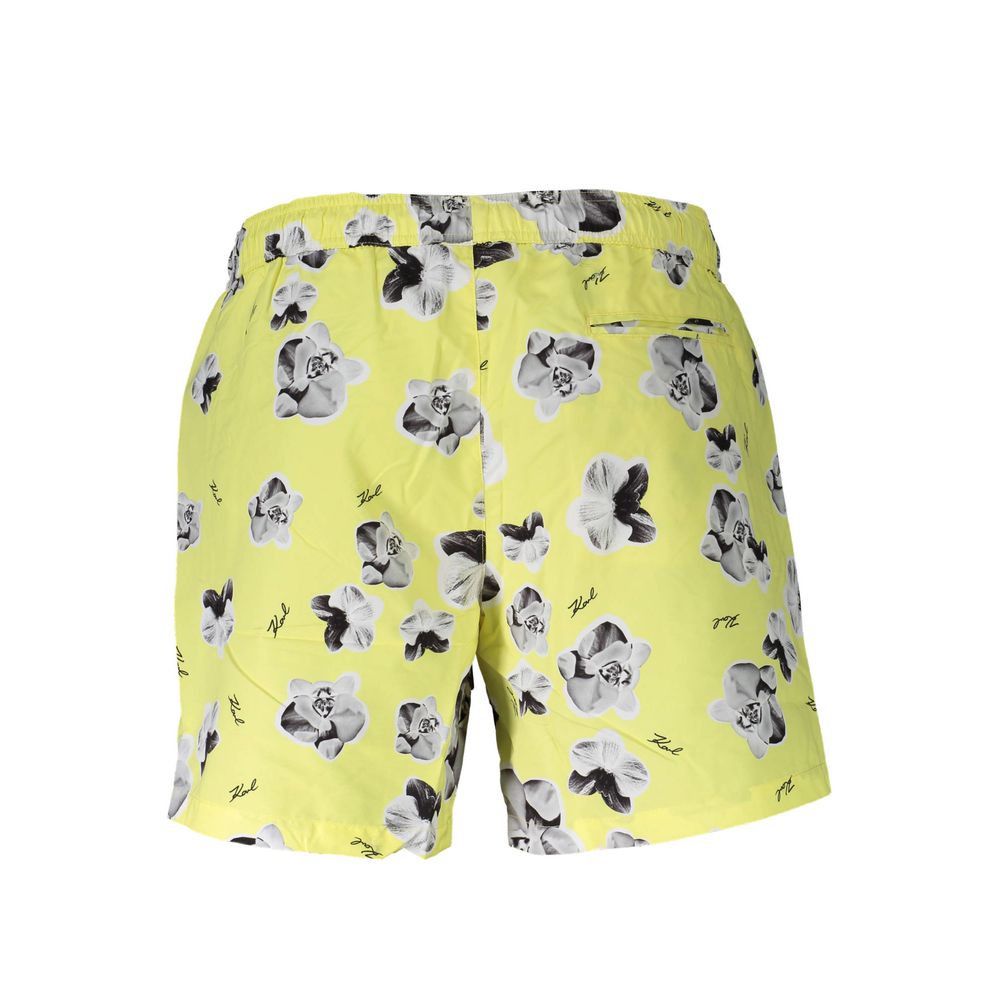 Karl Lagerfeld Yellow Polyester Swimwear – S par Karl Lagerfeld | Disponible sur Sandy Store ByNet
