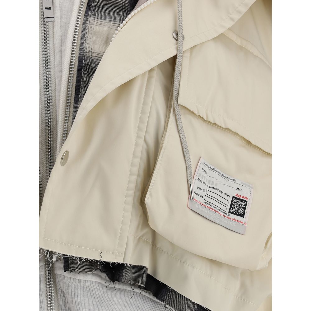 Maison Mihara Yasuhiro Patchwork design Jacket - Sandy Store ByNet