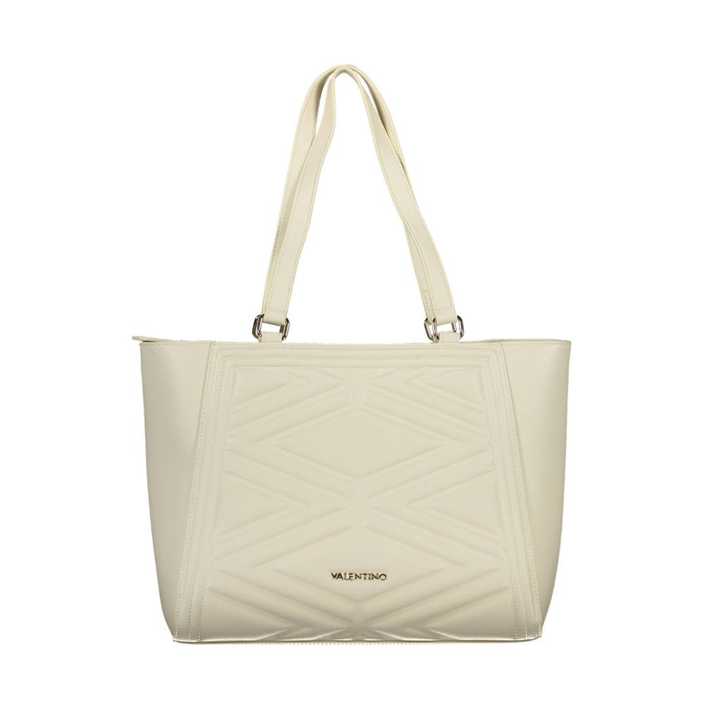 Mario Valentino Beige Polyethylene Handbag – par Mario Valentino | Disponible sur Sandy Store ByNet