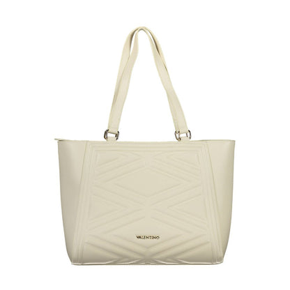 Mario Valentino Beige Polyethylene Handbag – par Mario Valentino | Disponible sur Sandy Store ByNet