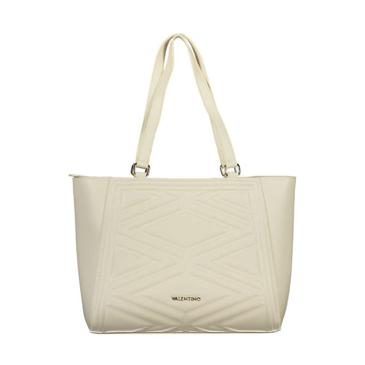Mario Valentino Beige Polyethylene Handbag – par Mario Valentino | Disponible sur Sandy Store ByNet