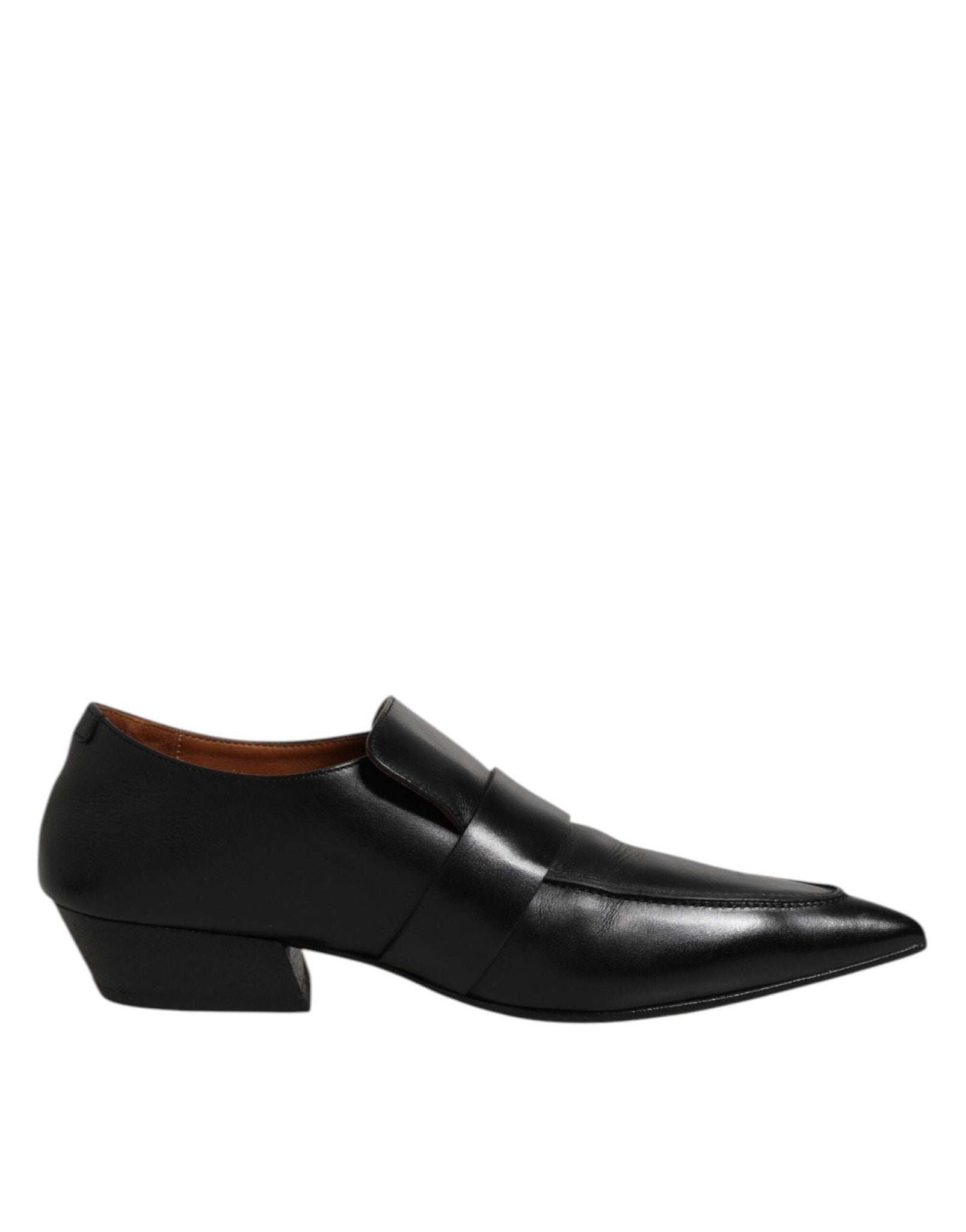 Marsell Black Soft Leather Loafer Pointed Toe Slip On Shoes – EU40/US9.5 par Marsell | Disponible sur Sandy Store ByNet