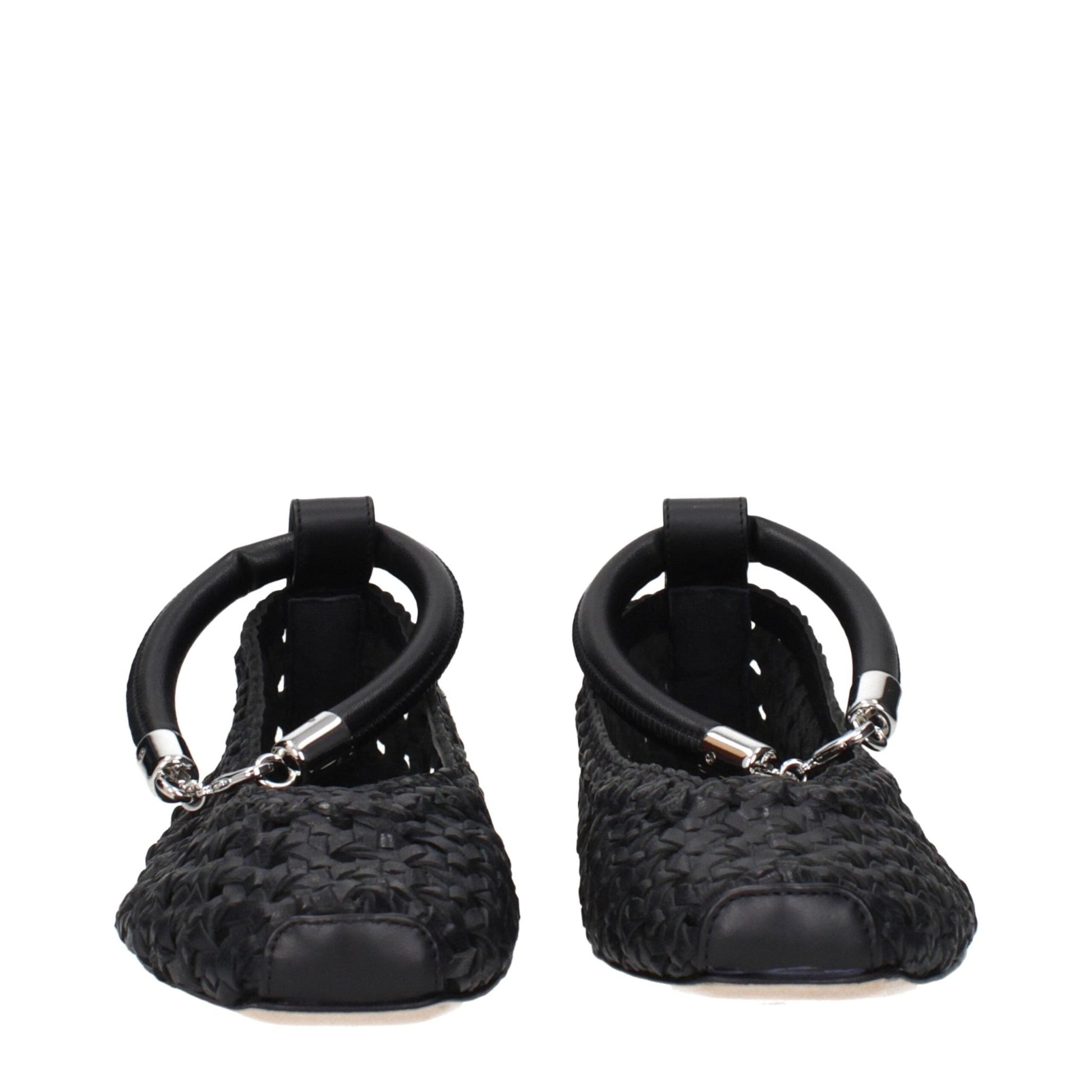 Max Mara Black Leather Ballet Flats – EU35/US5 par Max Mara | Disponible sur Sandy Store ByNet