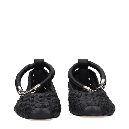Max Mara Black Leather Ballet Flats – EU35/US5 par Max Mara | Disponible sur Sandy Store ByNet