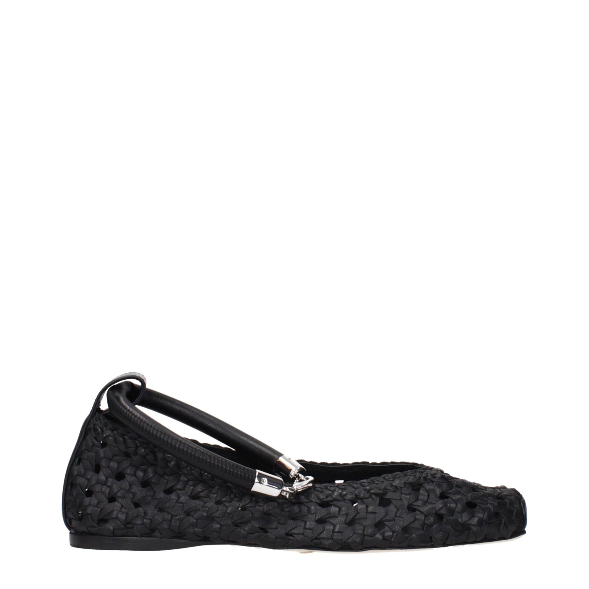 Max Mara Black Leather Ballet Flats – EU35/US5 par Max Mara | Disponible sur Sandy Store ByNet