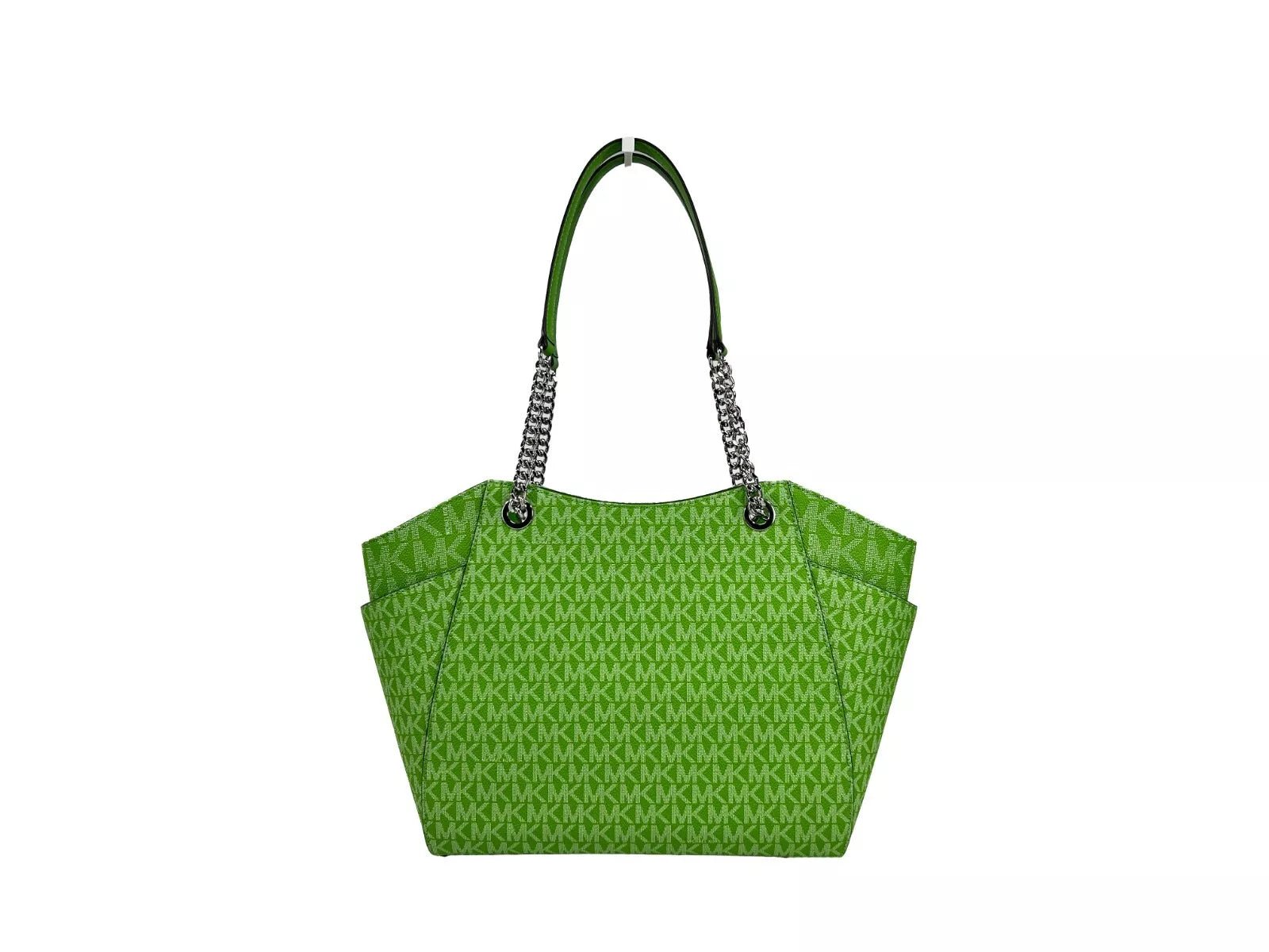 Michael Kors Jet Set Large Chain Shoulder Tote Bag Jungle Green - Sandy Store ByNet