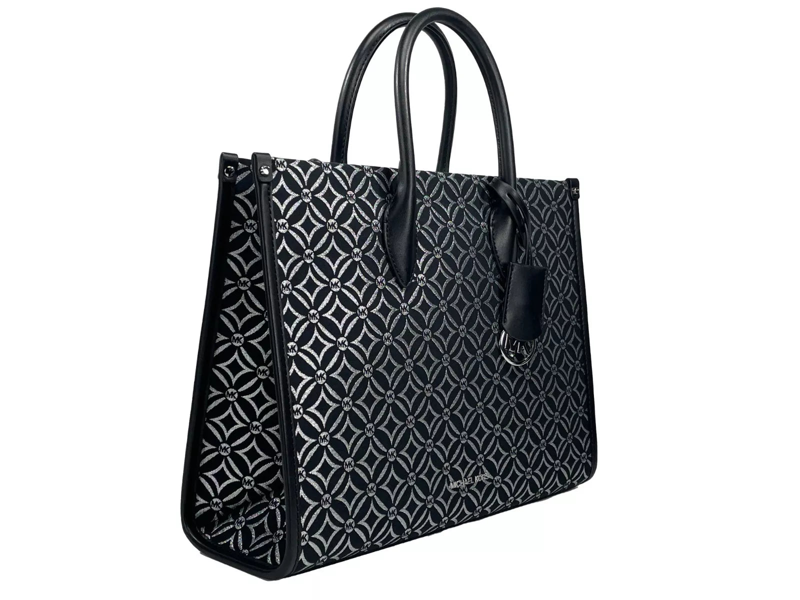 Michael Kors Mirella Medium Top Zip Crossbody Tote Bag Black - Sandy Store ByNet