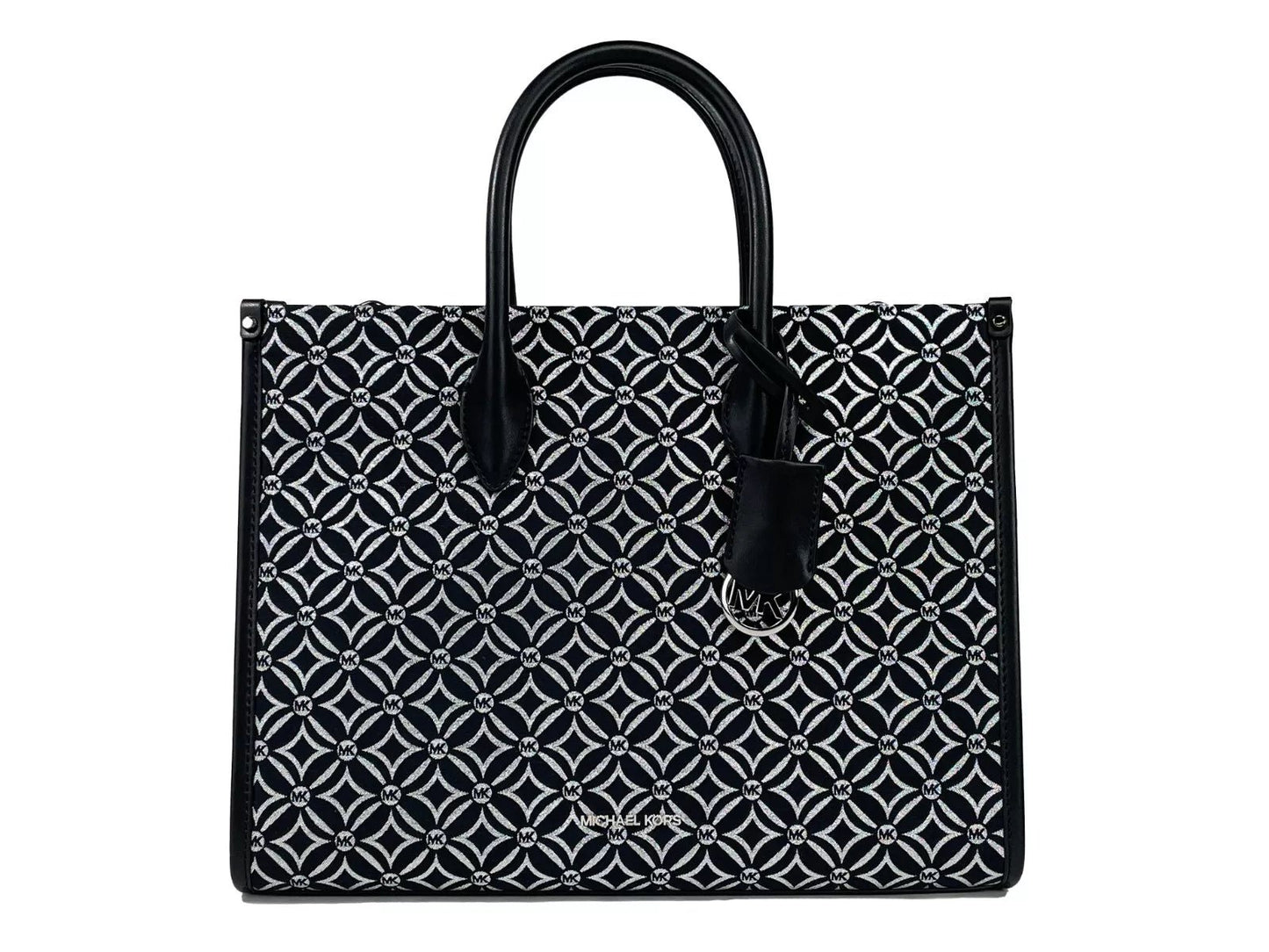 Michael Kors Mirella Medium Top Zip Crossbody Tote Bag Black - Sandy Store ByNet