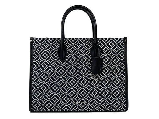 Michael Kors Mirella Medium Top Zip Crossbody Tote Bag Black - Sandy Store ByNet