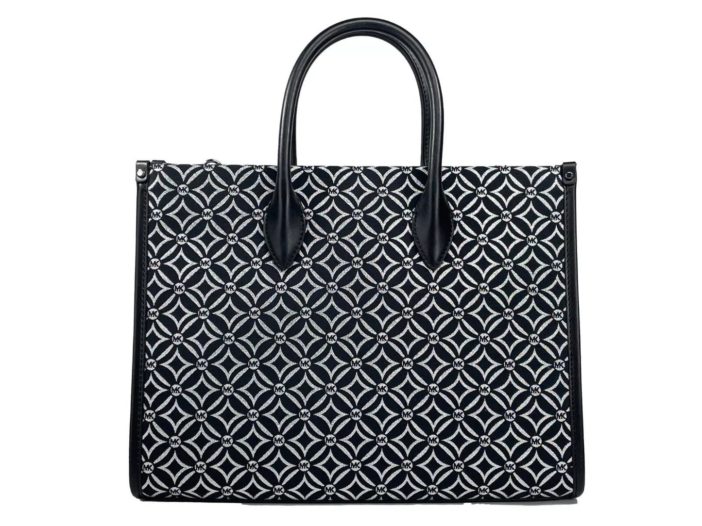 Michael Kors Mirella Medium Top Zip Crossbody Tote Bag Black - Sandy Store ByNet