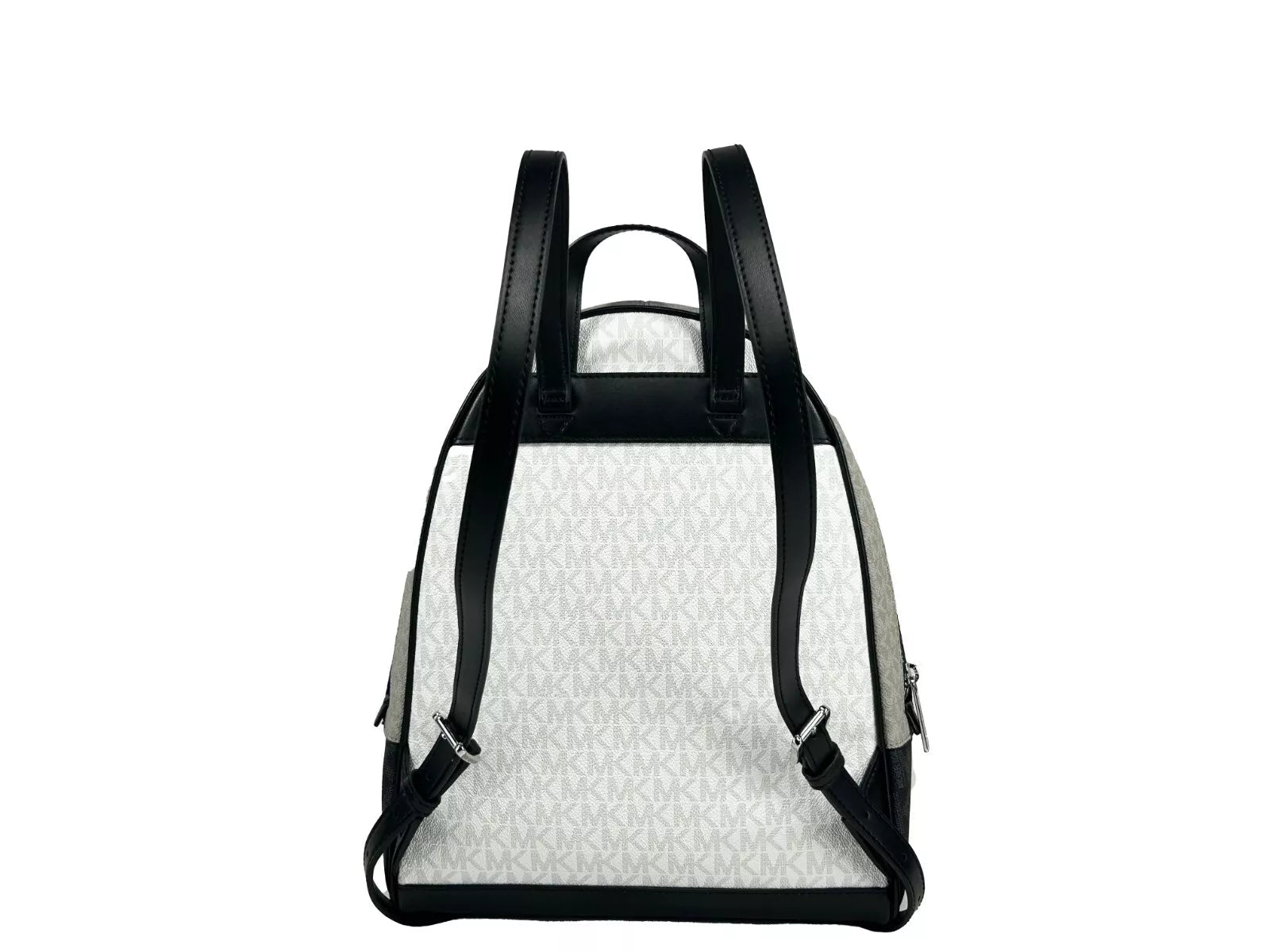 Michael Kors Rhea Medium PVC Backpack Bookbag Optic White Multi - Sandy Store ByNet