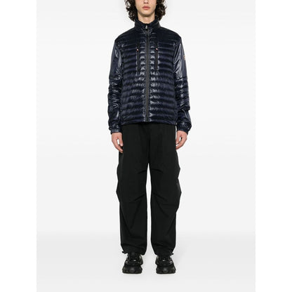 Moncler Blue Polyamide Jacket - Sandy Store ByNet