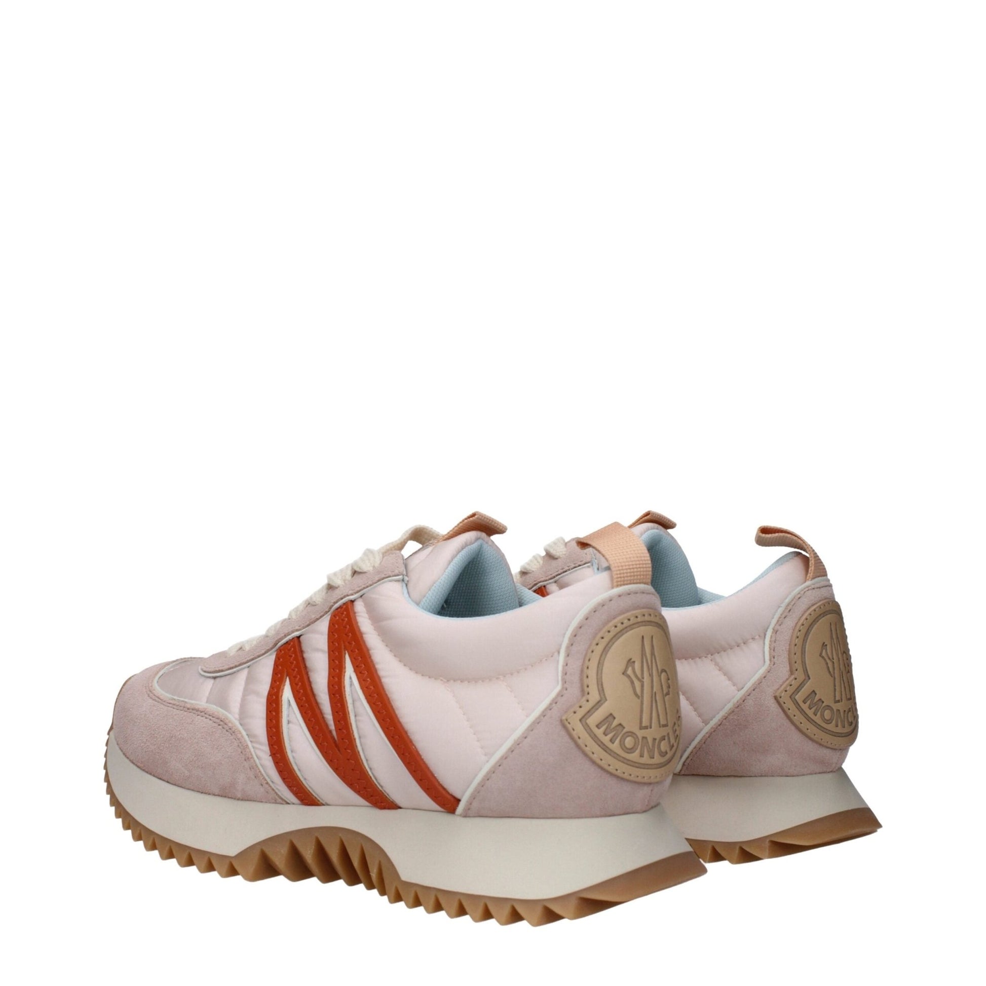 Moncler Pink Fabric Chunky Sneakers – EU36/US6 par Moncler | Disponible sur Sandy Store ByNet