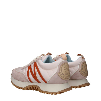 Moncler Pink Fabric Chunky Sneakers – EU36/US6 par Moncler | Disponible sur Sandy Store ByNet