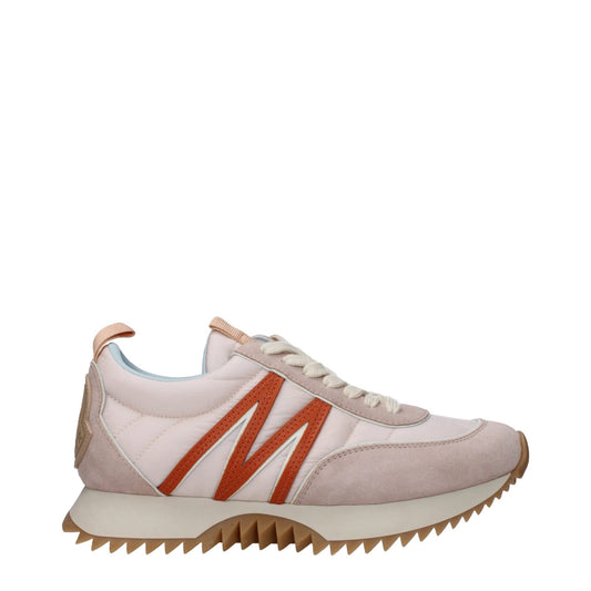 Moncler Pink Fabric Chunky Sneakers – EU36/US6 par Moncler | Disponible sur Sandy Store ByNet