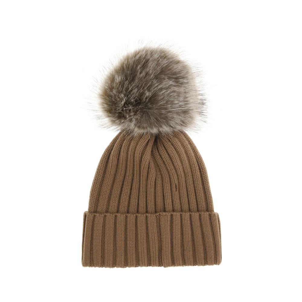Moncler Pom pom wool Hat – UNI par Moncler | Disponible sur Sandy Store ByNet