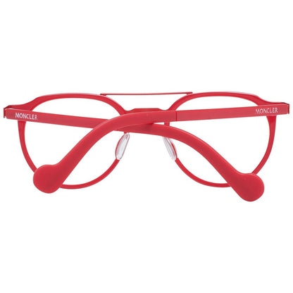 Moncler Red Unisex Optical Frames - Sandy Store ByNet