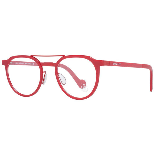 Moncler Red Unisex Optical Frames - Sandy Store ByNet