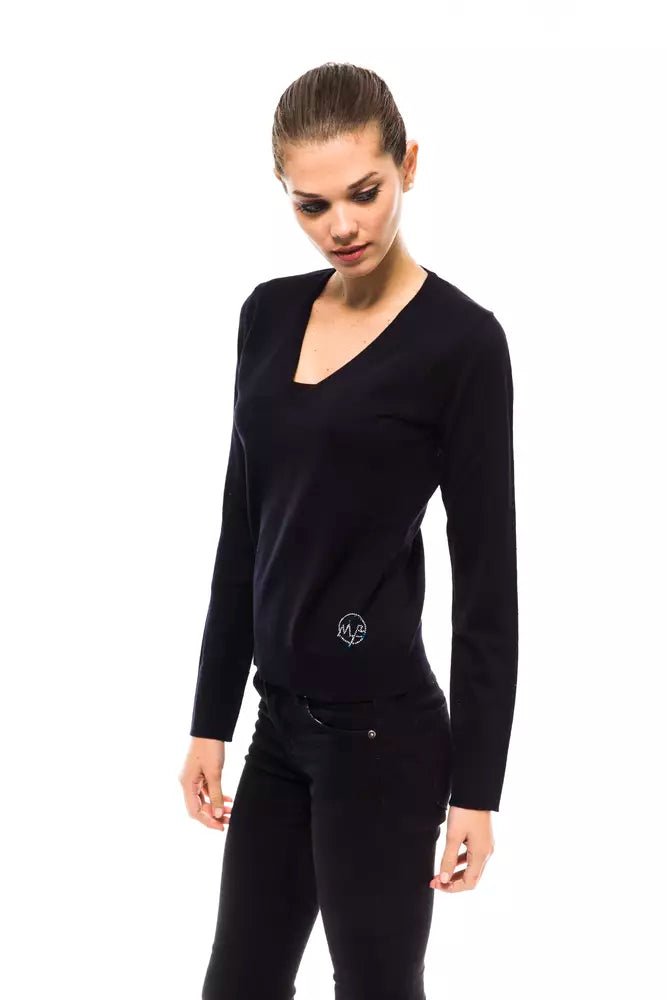 Montana Blu Blue Wool Women Sweater - Sandy Store ByNet