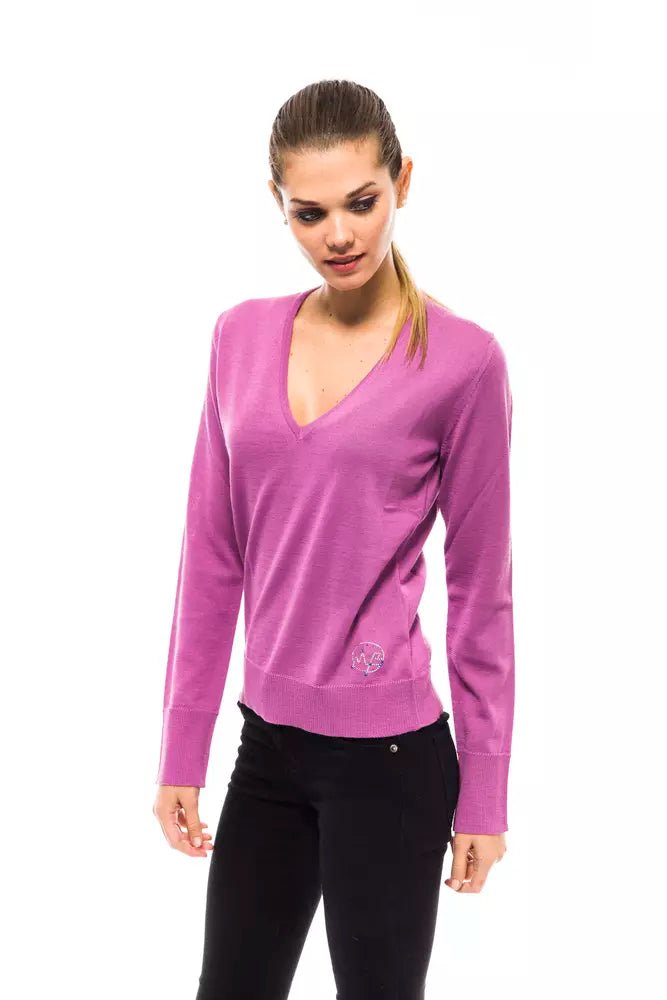 Montana Blu Multicolor Wool Women Sweater - Sandy Store ByNet