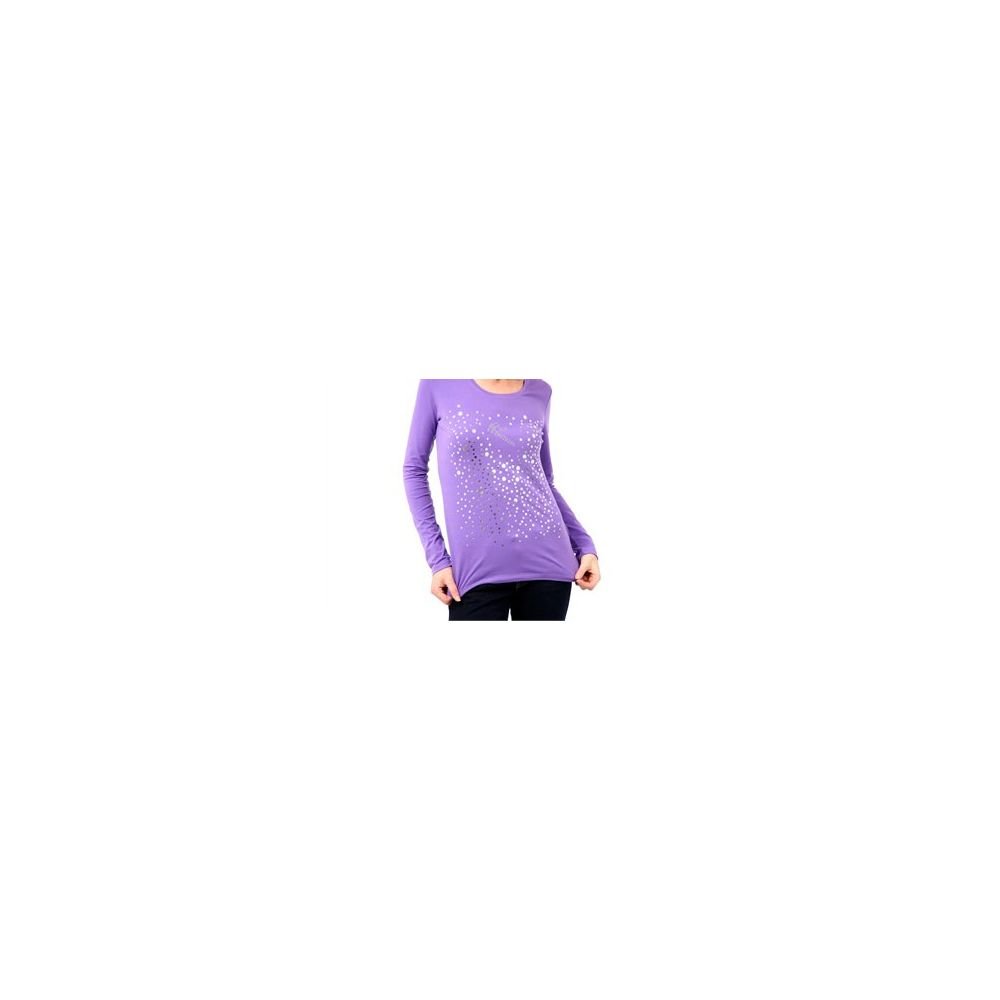 Montana Blu Purple Cotton Women Top - Sandy Store ByNet