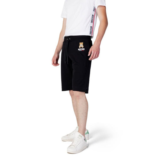 Moschino Black Cotton Short - Sandy Store ByNet