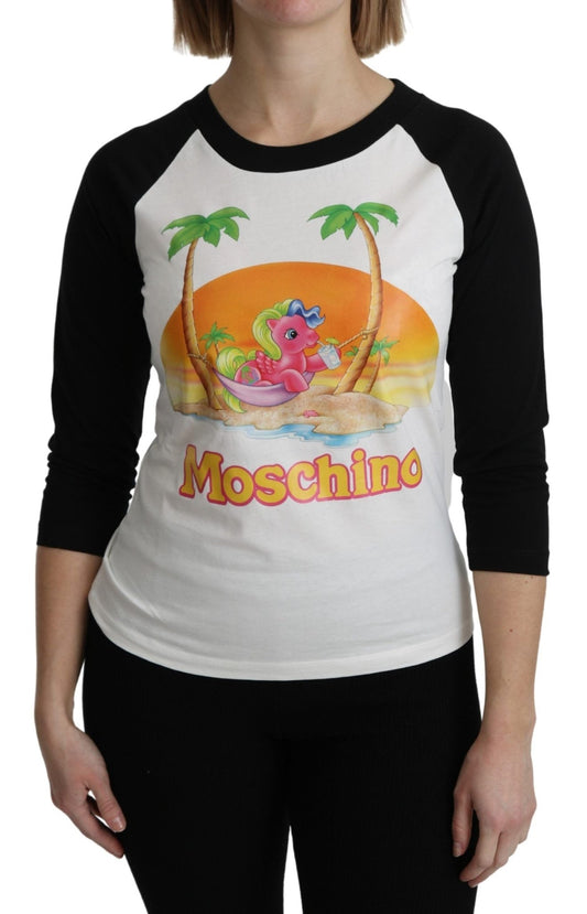 Moschino Chic My Little Pony Crew Neck Cotton Top - Sandy Store ByNet