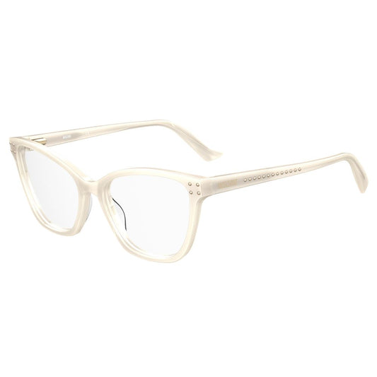 Moschino Cream Acetate Frames - Sandy Store ByNet